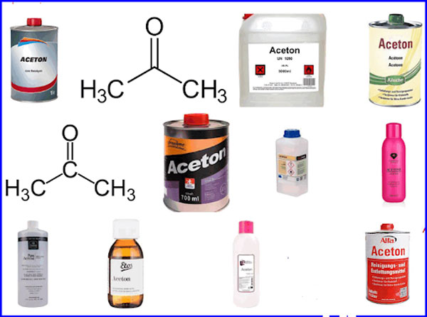 Cách bảo quản acetone